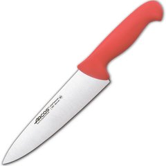Нож поварской 200 мм 2900 красный Arcos (292122)