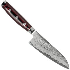 Нож Сантоку 125 мм дамасская сталь, серия SUPER GOU Yaxell 37112