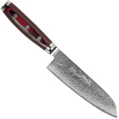 Нож Сантоку 165 мм дамасская сталь, серия SUPER GOU Yaxell 37101