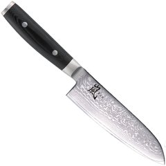 Нож Сантоку 165 мм дамасская сталь, серия RAN Yaxell 36001