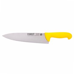 Нож поварской 250 мм желтый FoREST